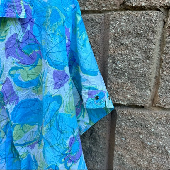 Watercolour floral blouse - Picture 5 of 6